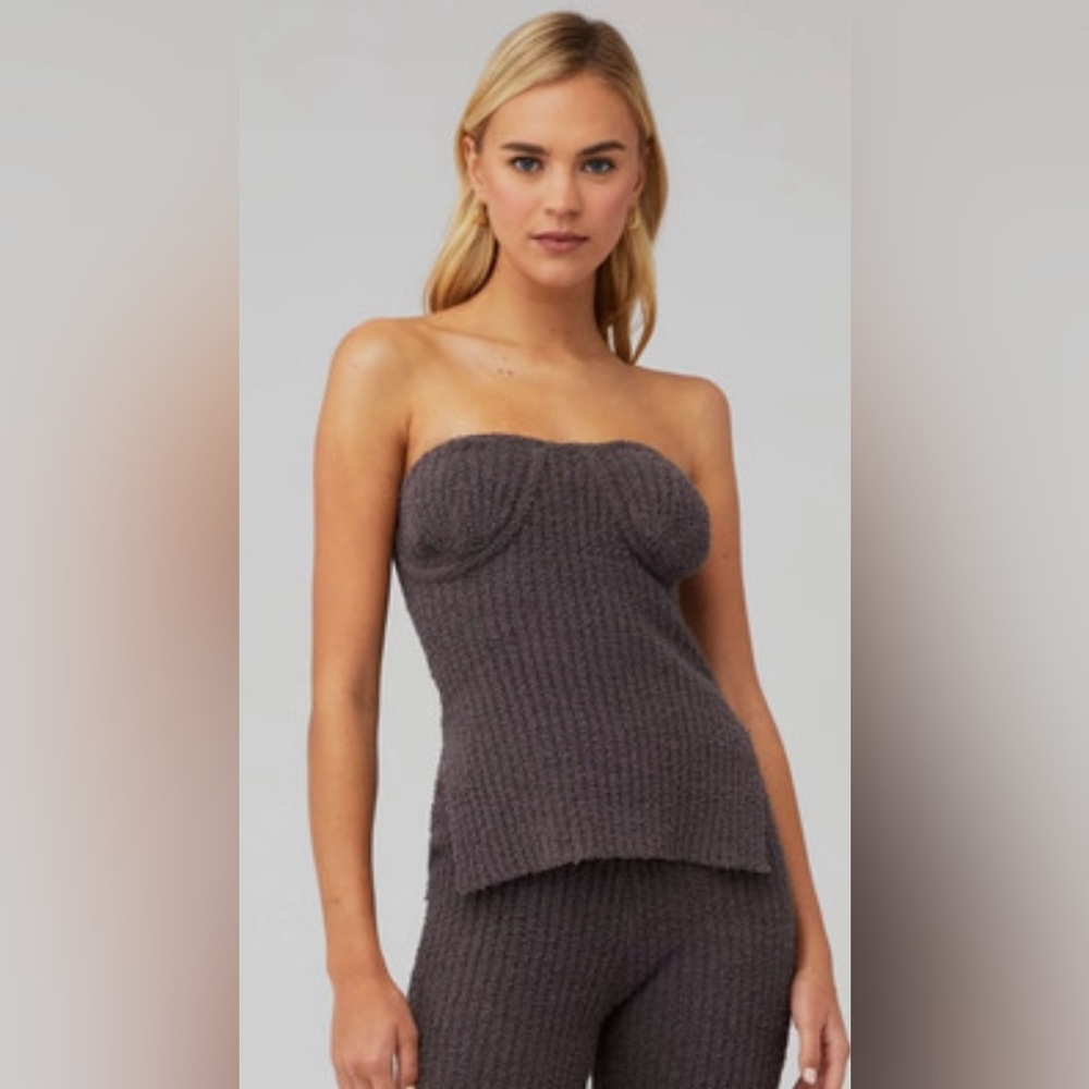 4th & Reckless Liria Top in Grey Size Medium NWT